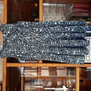 Haani Sleeveless Boat-Neck Pleated Dress Size XLP